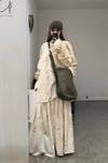 MUTEDANCE suspender long skirt MD24SS27 PM113